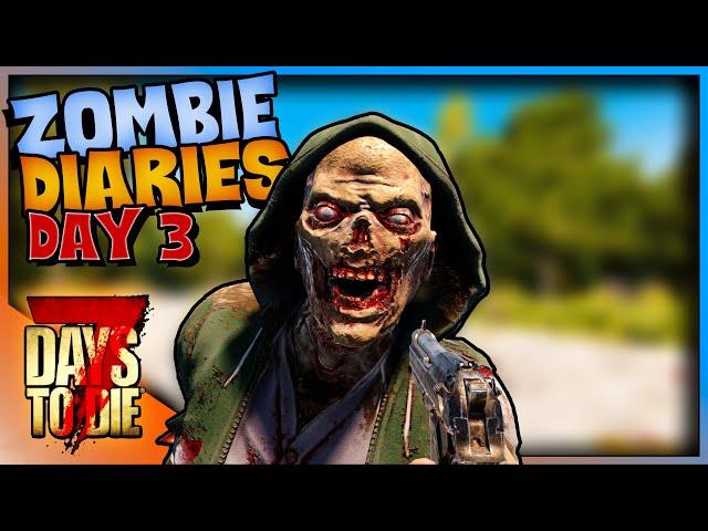 7DTD A20 | Zombie Diaries Day 4 | Thug #shorts