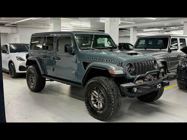 NEW 2024 Jeep Wrangler Rubicon 392 HEMI V8 - Walkaround + Revs in 4k