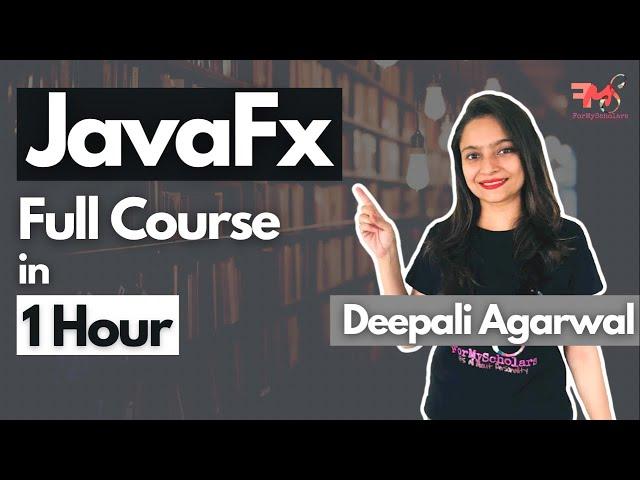 JavaFx (Java GUI) Full Course in 1 Hour | JavaFx14 Tutorial | Hindi