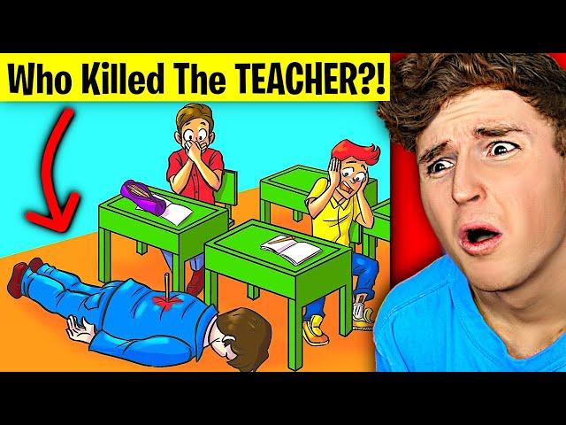 MESSED UP Mystery Riddles You Must Solve To SURVIVE!