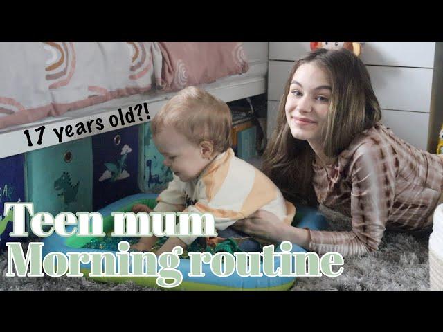 Teen Mum Morning Routine || 17 With A 1 Year Old