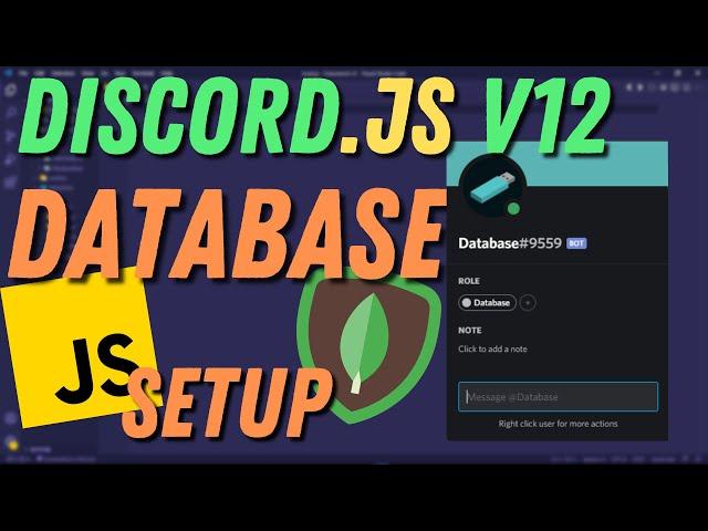 How To Make A Database For A Discord Bot || Discord.JS v12 2021