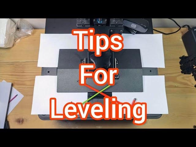 Tips For Leveling Build Plate