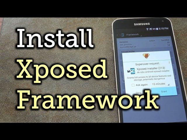 Install the Xposed Framework on Your Samsung Galaxy S5 [How-To]