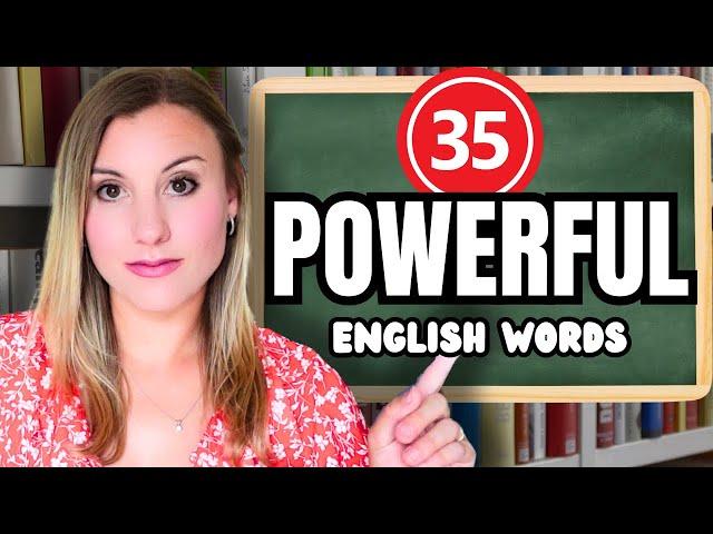 Level up your English with these POWERFUL Words