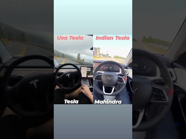 Usa Tesla vs India xuv