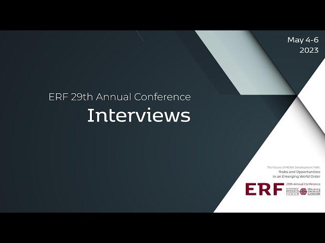 An Interview with Jala Youssef,  University of Paris 1 Panthéon-Sorbonne - ERF29th Annual Conference