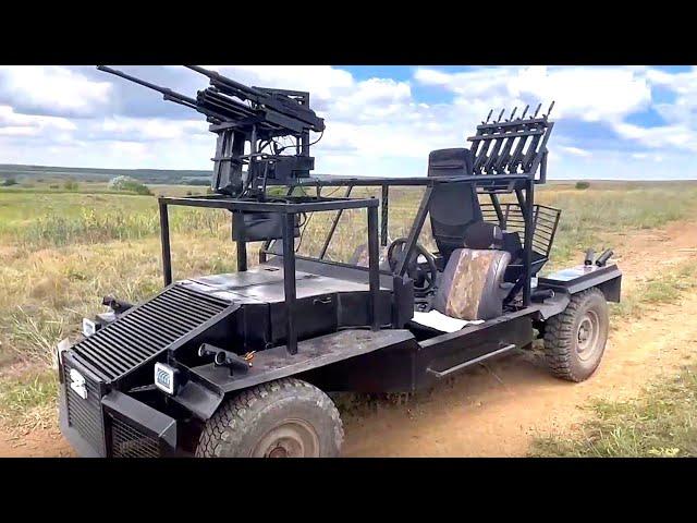 Air defense buggy ZVeraBoy Russia, combating UAVs