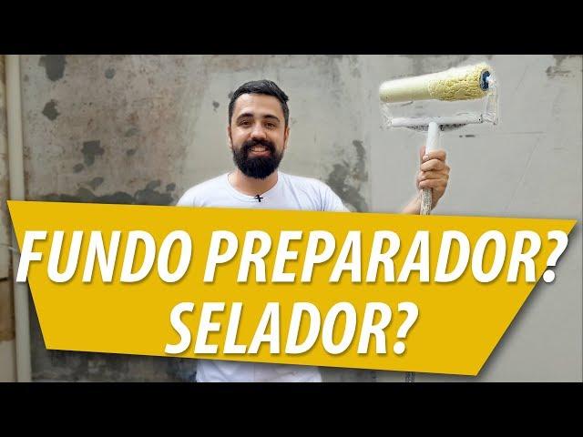 Fundo Preparador de Paredes ou Selador Acrílico?