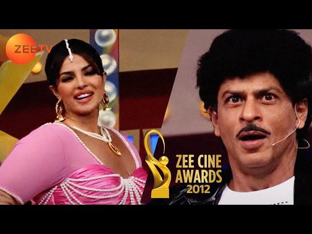 Zee Cine Awards 2012 - Shahrukh Khan & Priyanka Chopra Turn NAUGHTY For The Dirty Picture Act