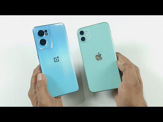 iPhone 11 vs Oneplus Nord CE 2 | SPEED TEST