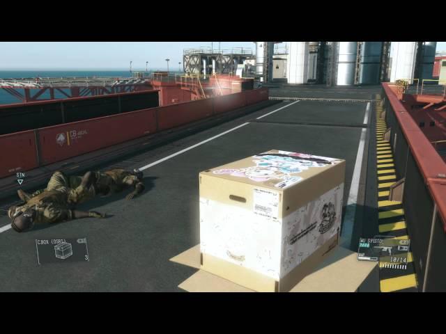 MGS5 - Cardboard Box Lulz