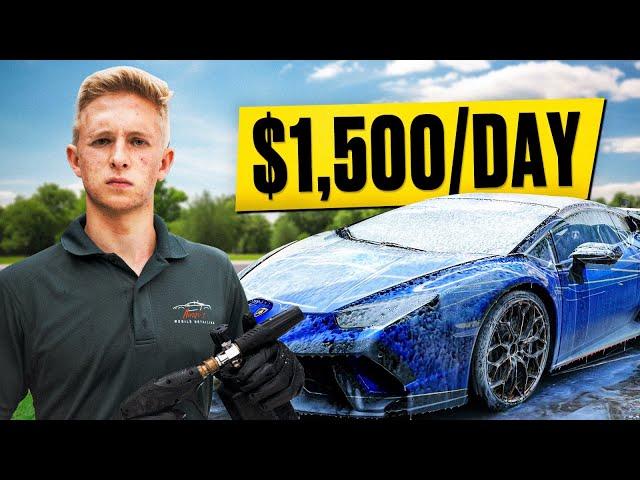 18yo Mobile Detailer Makes $30,000/mo