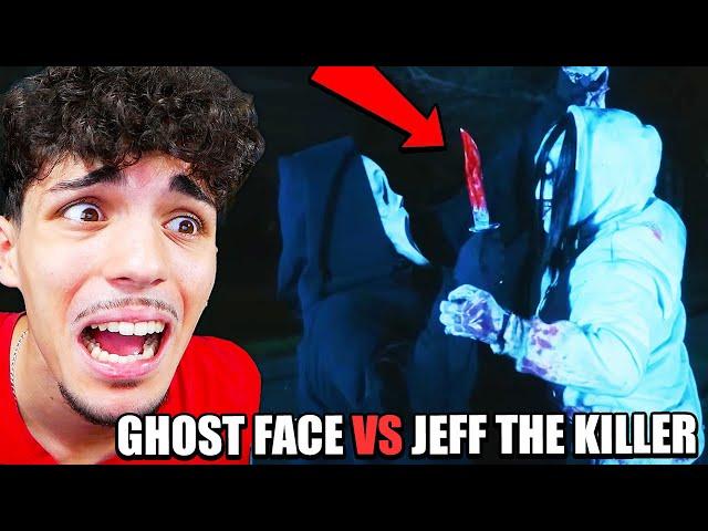 HO AVVISTATO GHOSTFACE COMBATTERE CONTRO JEFF THE KILLER NELLA VITA REALE! (Chi è il più forte?)