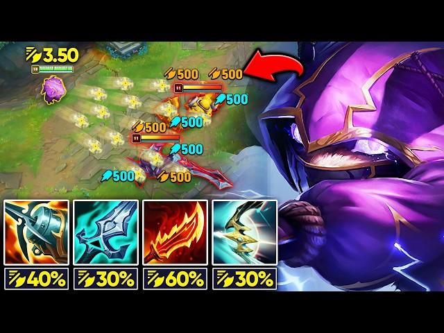 Kennen but I have a machine gun that applies 12 on-hit effects at once (3.50 ATK SPEED)