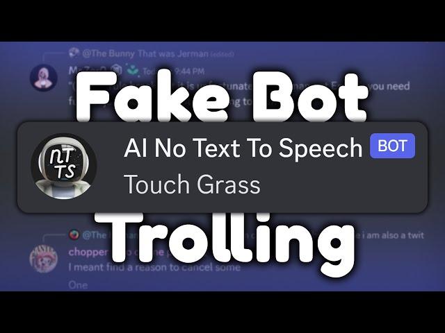 Trolling my Server by Being an AI Discord Bot!