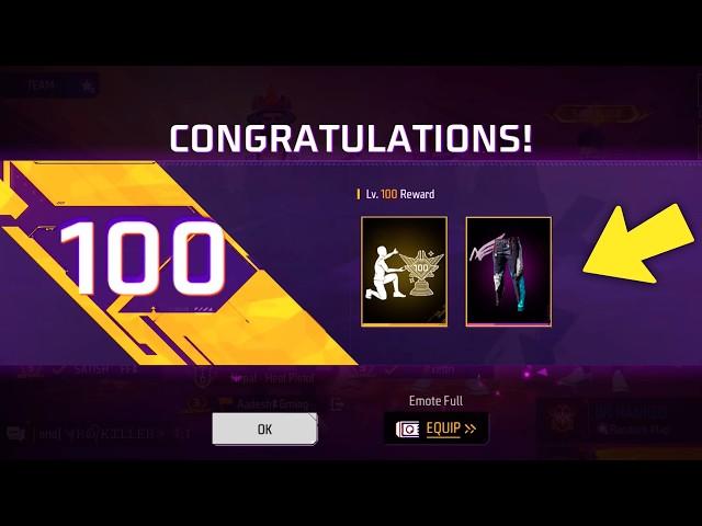 ВСЕ ПРИЗЫ ЗА УРОВНИ ОТ 2 ДО 100 ВО ФРИ ФАЕР! FREE FIRE LEVEL UP REWARDS FROM 2 TO 100!