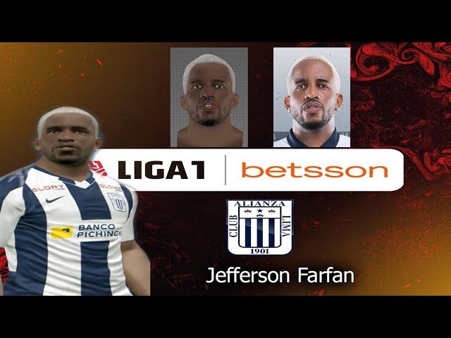 Face JEFFERSON FARFAN - Alianza Lima 2021  PES 2017