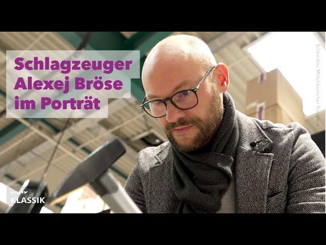 Schlagzeuger Alexej Bröse: Der Klang des "Rings" der Dresdner Philharmonie