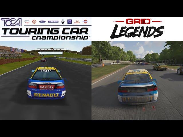 TOCA vs Grid Legends - Renault Laguna Touring Car Gameplay (1997 vs 2022)