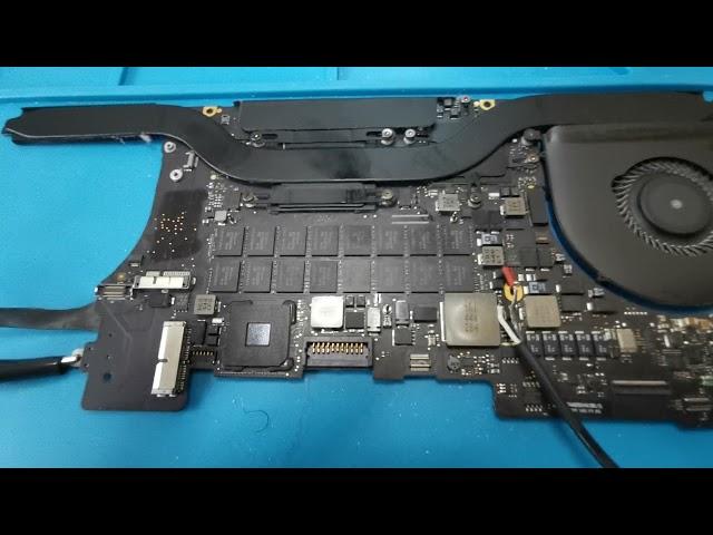 Logic Board MacBook Pro keine Funktion / Kurzschluss lokalisieren einfach gemacht