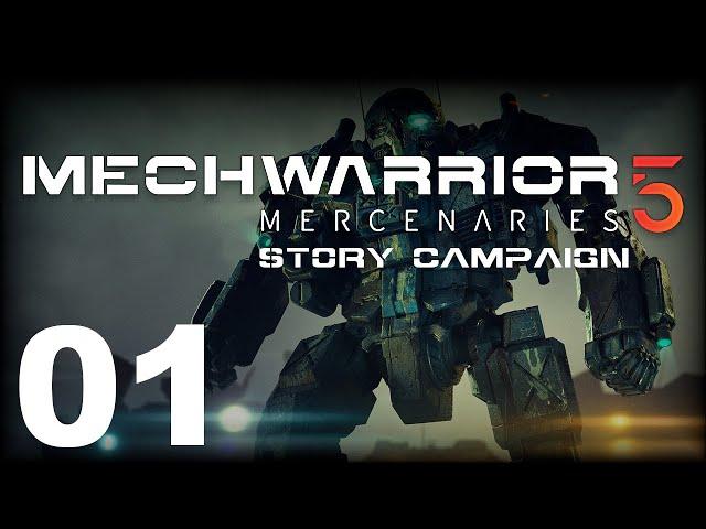 MechWarrior 5: Mercenaries | Story Campaign | Episode 01