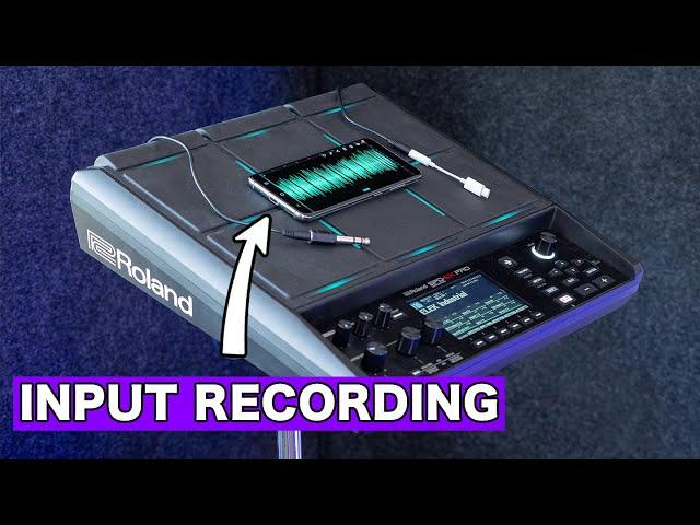 How to record samples using your phone on SPD-SX Pro