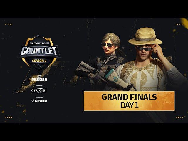 TEC GAUNTLET SEASON 2 - PUBG BATTLEGROUNDS | GRAND FINALS | DAY 1