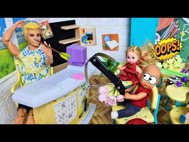 KICKED OUT OF SCHOOL ON SEPTEMBER 1) Katya and Max are a funny family TV series dolls in real life