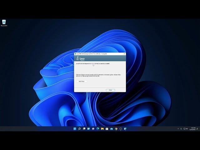 How to Install Java JDK on Windows 11