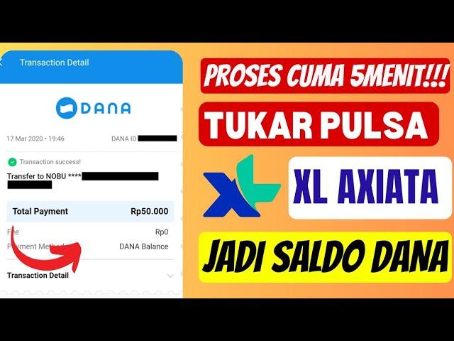 Cara Mudah Tukar Pulsa XL Ke Saldo Dana || Tukar Pulsa Jadi Uang Tunai Terbaru 2024‼️