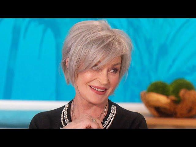 Sharon Osbourne Reveals What Husband Ozzy Thinks of Her New Gray Hair!