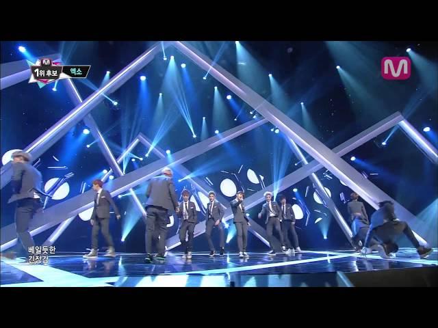 EXO_으르렁 (Growl by EXO@Mcountdown 2013.8.22)