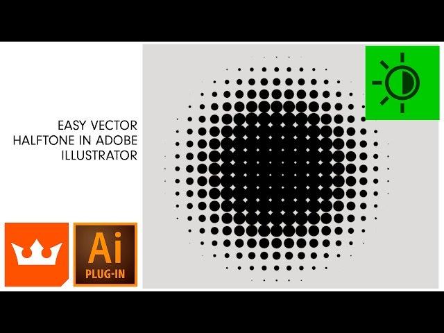 Easy Vector Halftone in Adobe Illustrator | PHANTASM