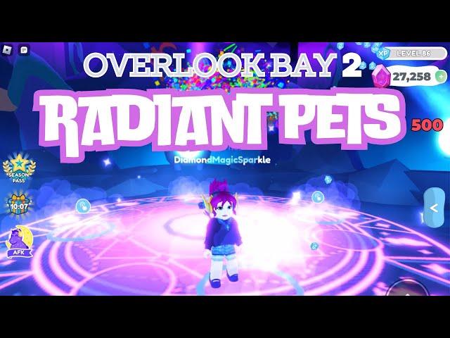 Roblox | Overlook Bay 2 | Episode IDK | My radiant pets