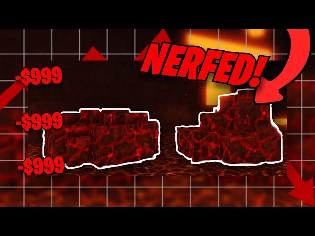 FLAMESLATE HAS BEEN NERFED... and its bad... | Roblox Oaklands