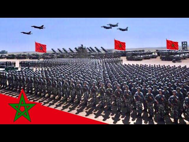 المغرب | شاهد إستعراض الجيش المغربي  Hell March Moroccan Army