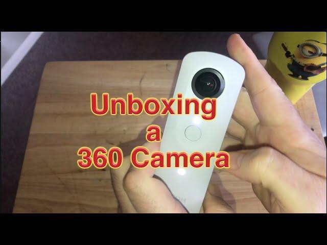 Unboxing the Ricoh THETA SC 360 Camera