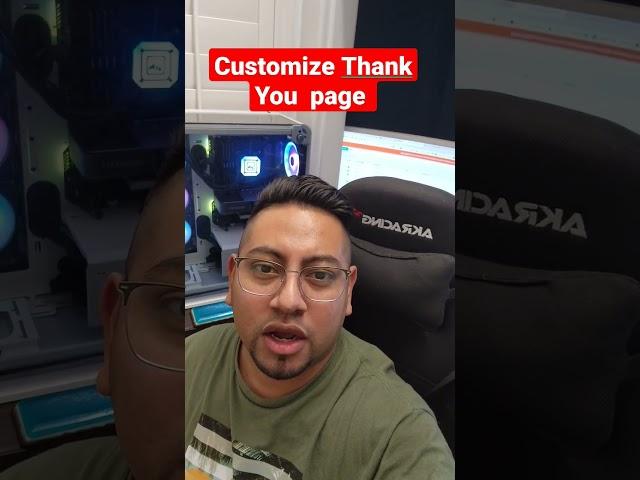 How to customize your thank you page or redirect after a purchase