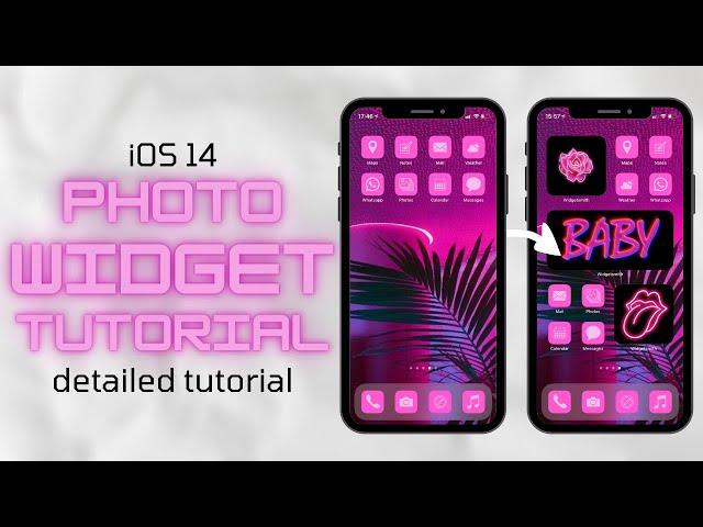 iOS 14 Photo Widget Tutorial