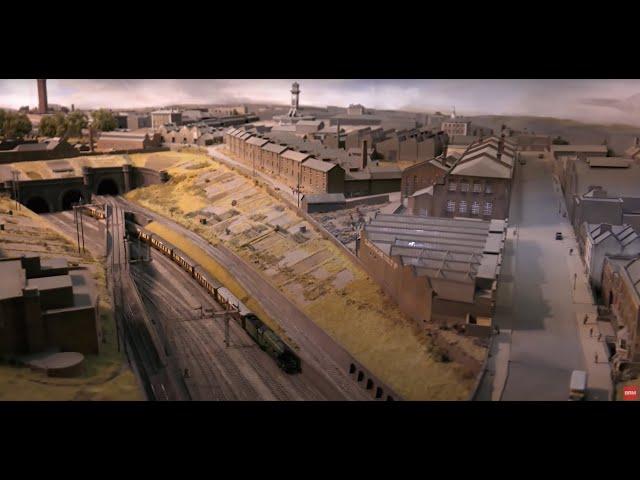 Incredible Copenhagen Fields model railway layout