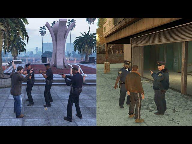 Детали в GTA 4 vs деталей GTA 5 | Сравнение деталей и мелочей в играх