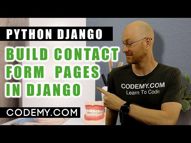 Contact Pages in Django - Python Django Dentist Website #6