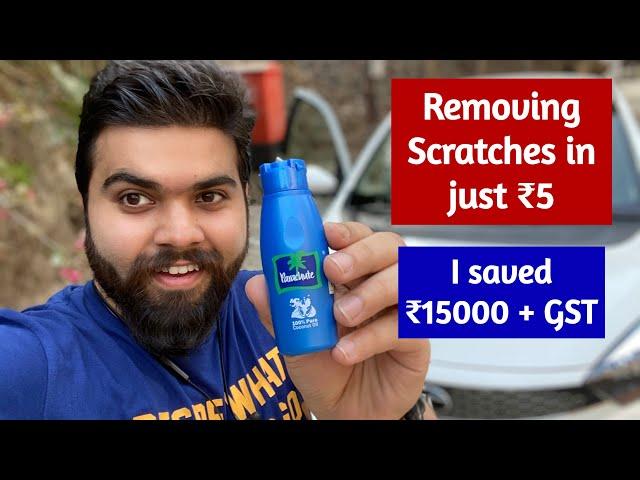 World's cheapest scratch remover !!!