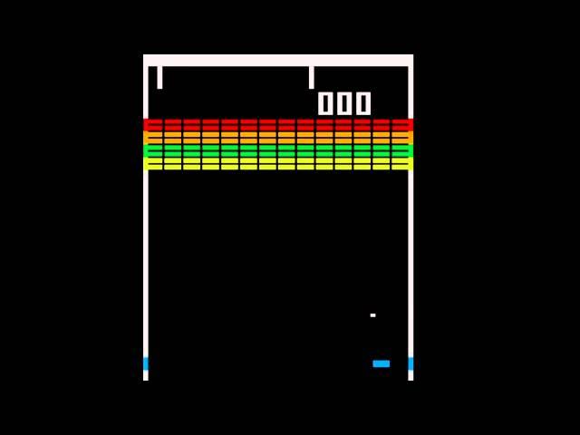 Breakout - (1976) - Arcade - gameplay HD