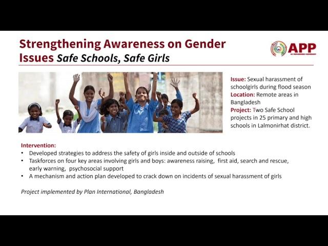 Module 4 Unit 3 Barriers for Gender Equality in DRR