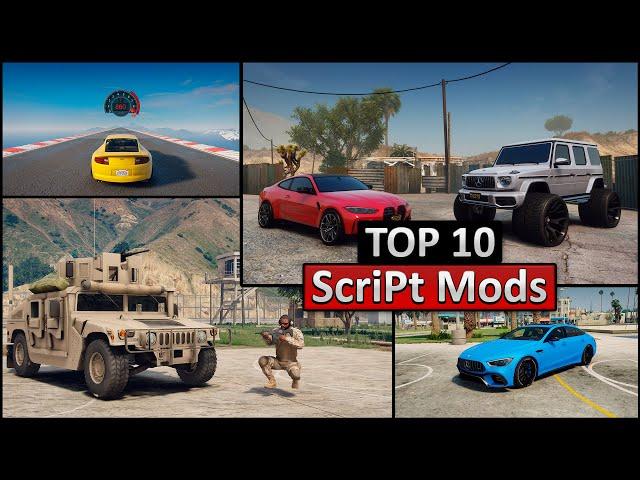 TOP 10 Script MODS for GTA 5 (2025) | Best scripts mods GTA V