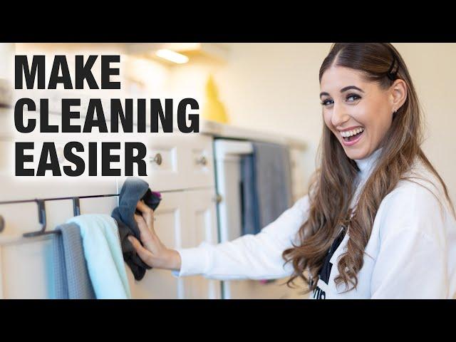 10 Ways to Make Cleaning Easier!