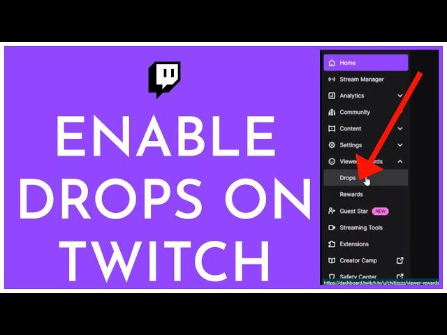 How To Enable Drops On Twitch (2023) | Turn On Twitch Drops (Quick & Easy)