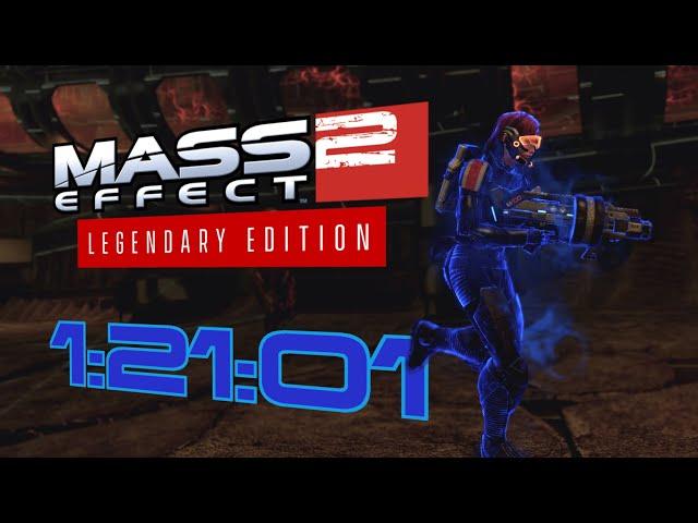 Mass Effect 2: Legendary Edition Speedrun NG+ Any% (1:21:01 Game Time)